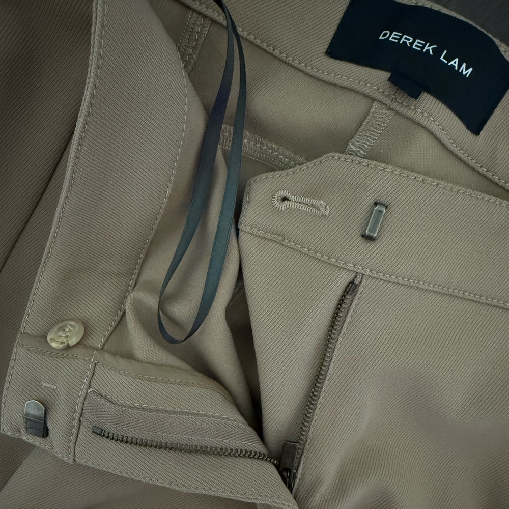 Derek Lam Beige Camel Pants, 6, New without Tags, Fabric From Italy, Orig $499